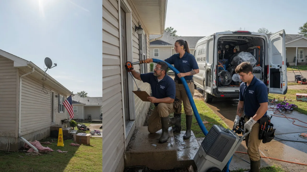 Ceiling Water Damage Restoration in Glen Lyn, VA near me